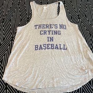 Tailgate Baseball Tank Top